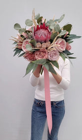 Native Red King Protea Bouquet